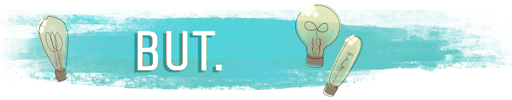 Illustration of text: But...