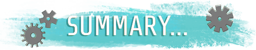 Illustration of text: Summary...